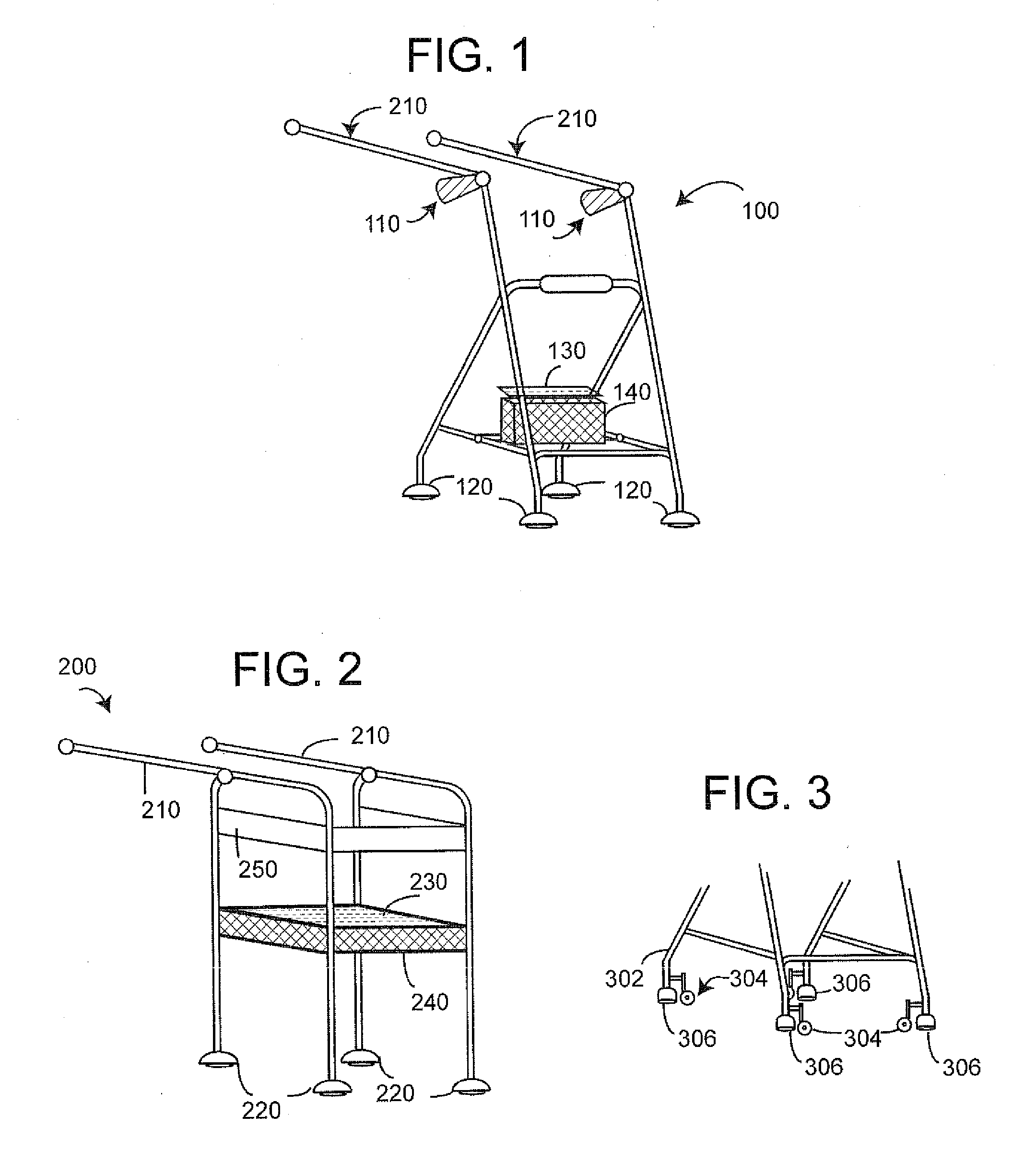 Method and apparatus for assisting users of conventional stand alone walkers