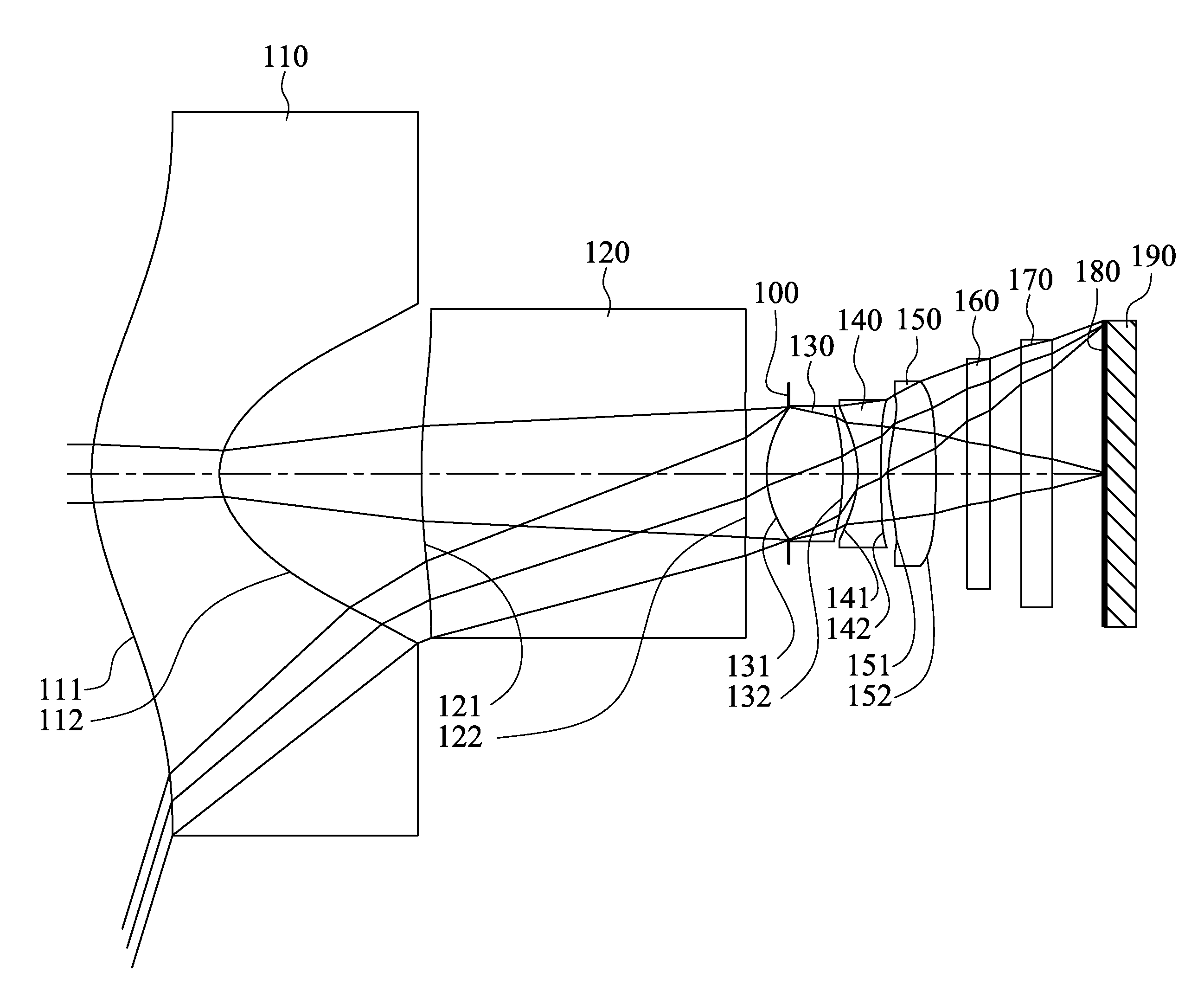Photographing lens system, image capturing device and electronic terminal