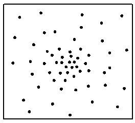 Ad hoc network route discovery method based on Brownian motion