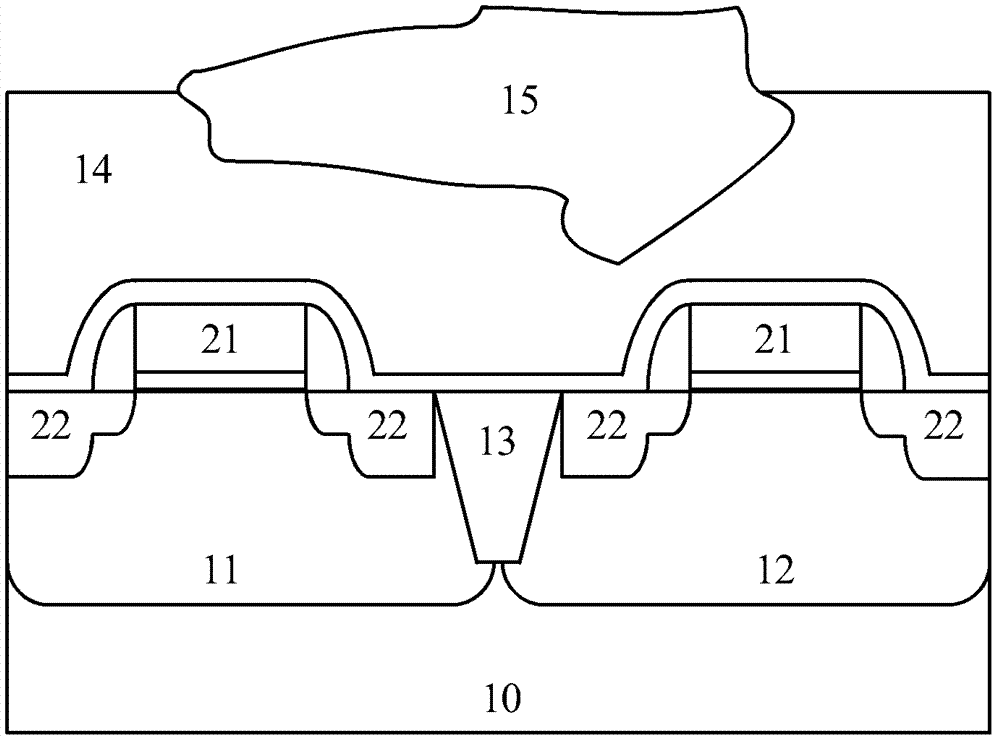 Method for eliminating bridging in contact hole technique