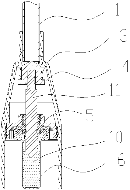 Anti-scald straw and straw cup