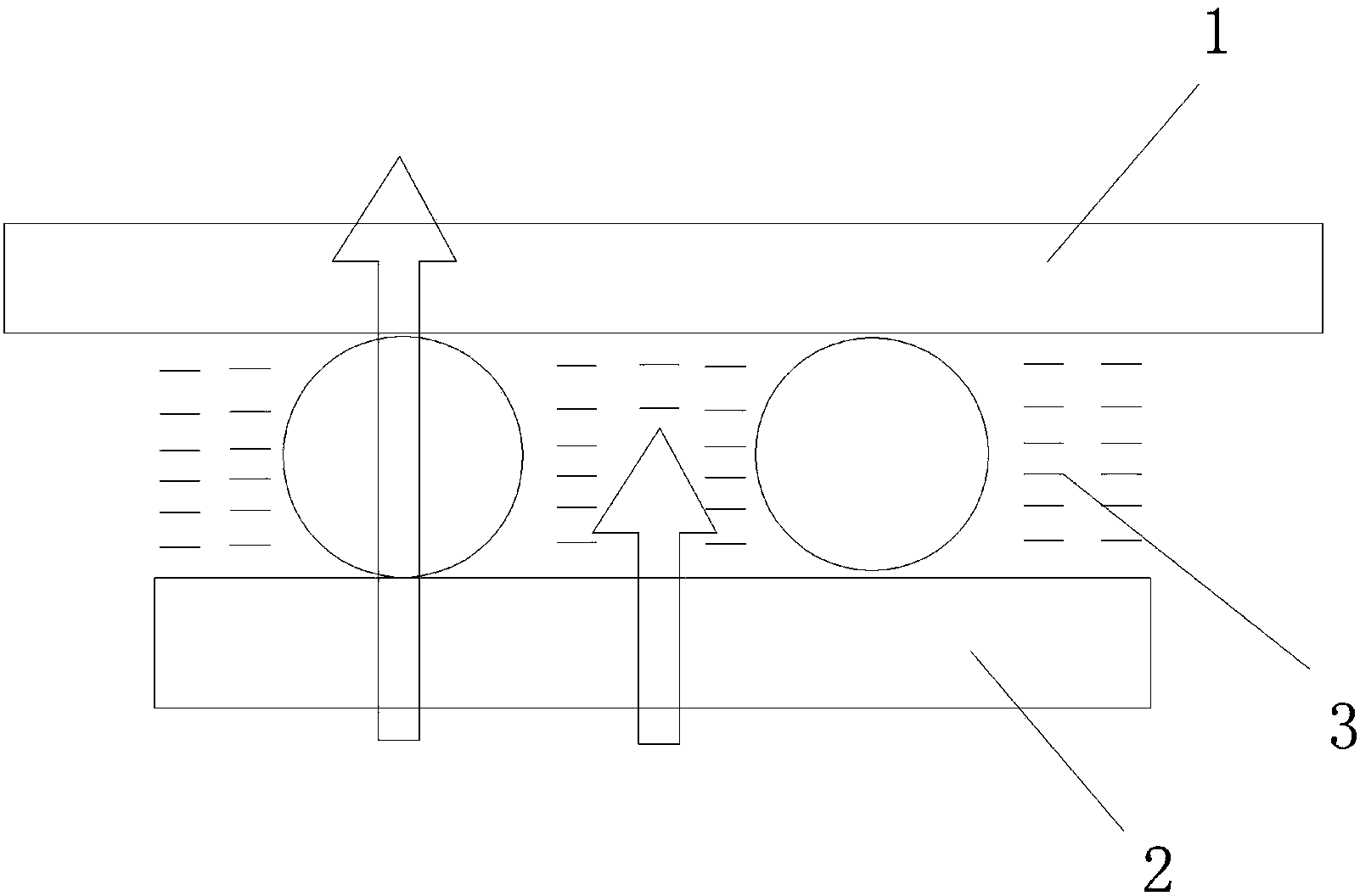 Anti-light-leakage and high-contrast liquid crystal display structure and display method thereof