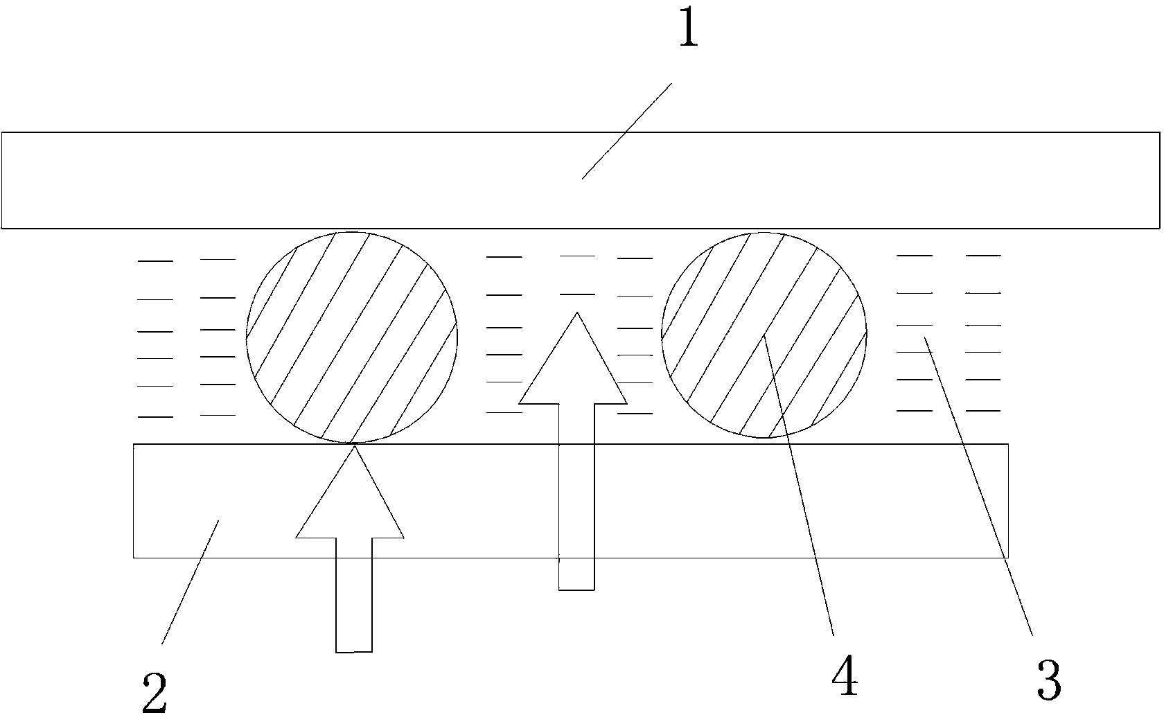 Anti-light-leakage and high-contrast liquid crystal display structure and display method thereof