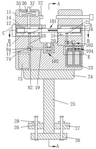 Spray gun auxiliary device capable of automatically replacing pigment and having cleaning function