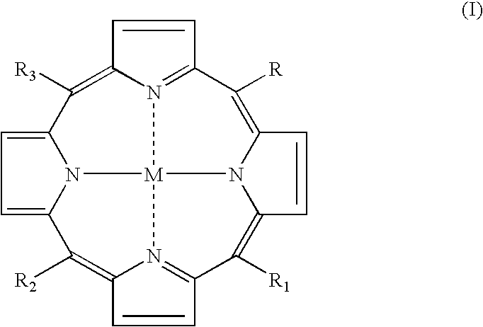 Meso-substituted porphyrins