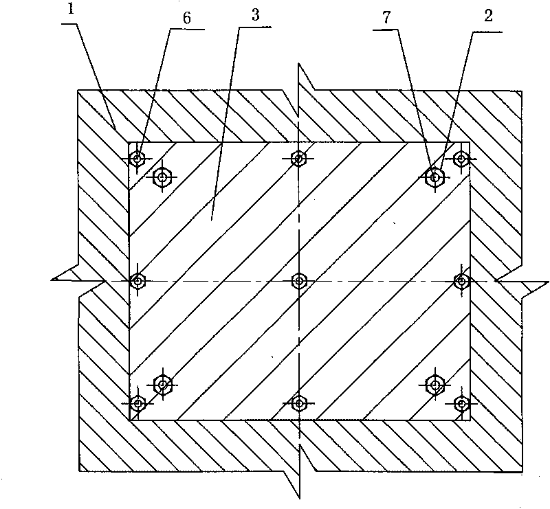 Construction control device for pedestal pre-embedded steel plates of pre-stressed concrete box girder