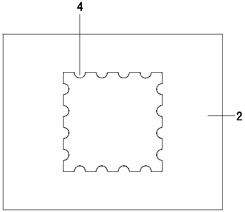 A Method for Preventing Dislocation of Local Mixed Plates