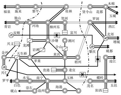 Emergency control method and system based on branch transient power transmission capacity