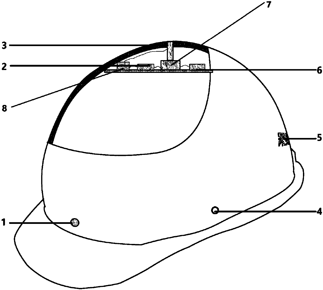 Safety helmet based on a BIM model safety early warning system