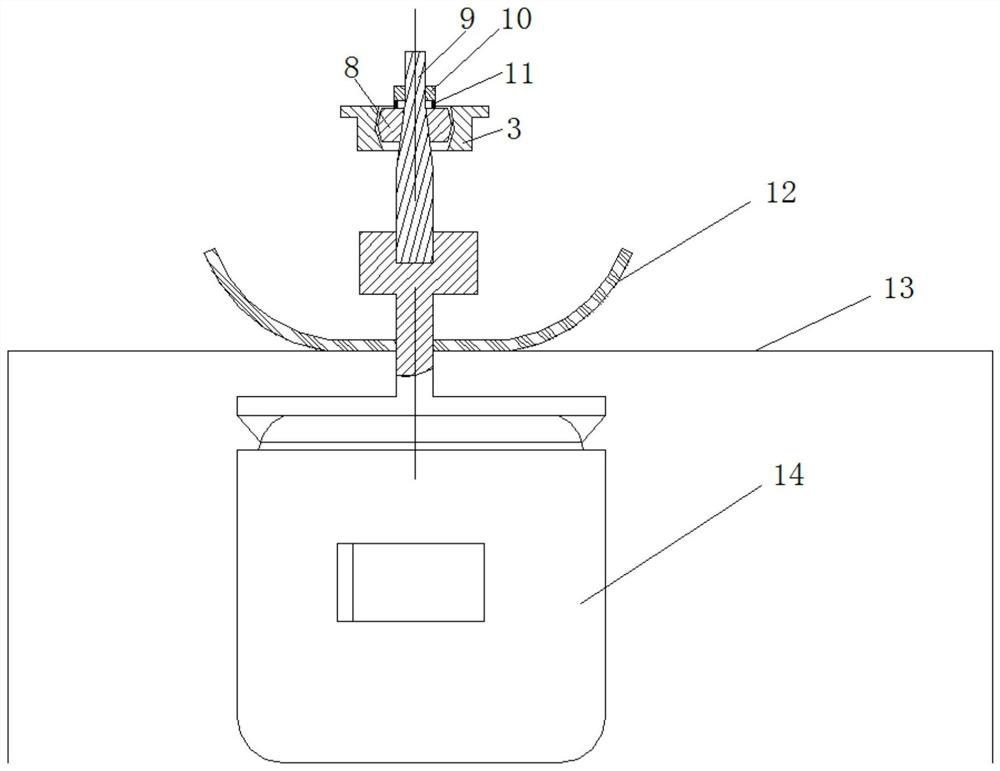 A joint ball seat turning-milling compound processing and inner spherical surface grinding method