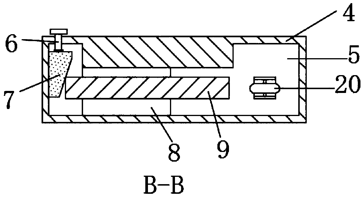 Door and window frame four-corner connecting block for earthquake suspension safety bin and mounting method thereof