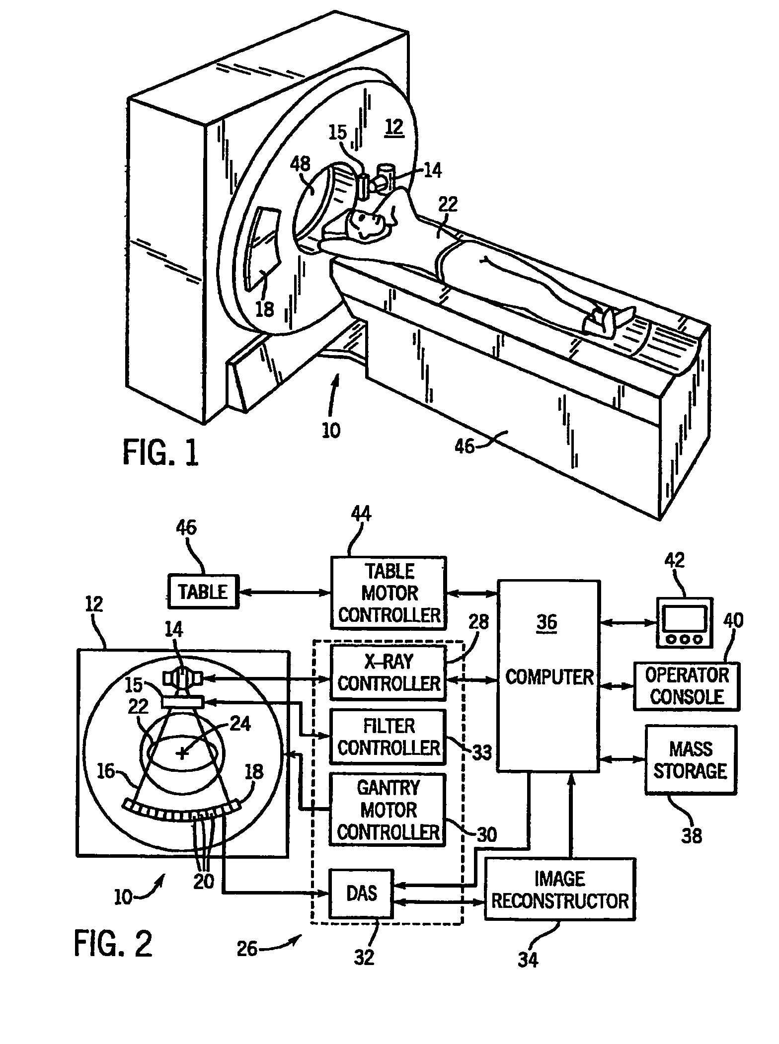 Method and apparatus of modulating the filtering of radiation during radiographic imaging