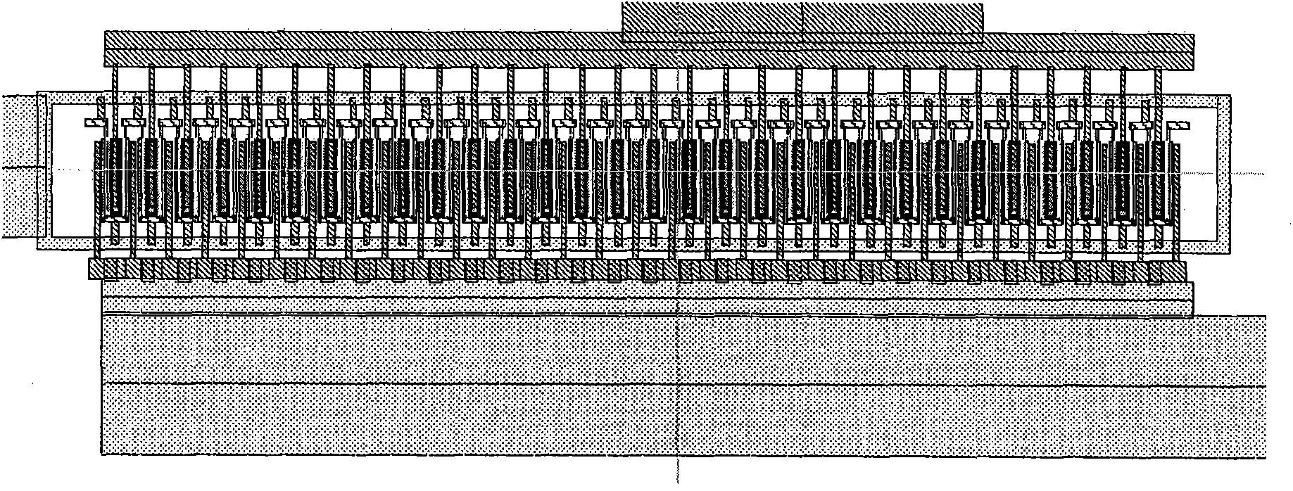 Radio frequency laterally diffused metal oxide semiconductor (LDMOS) device based on silicon on insulator (SOI) and method for injecting device