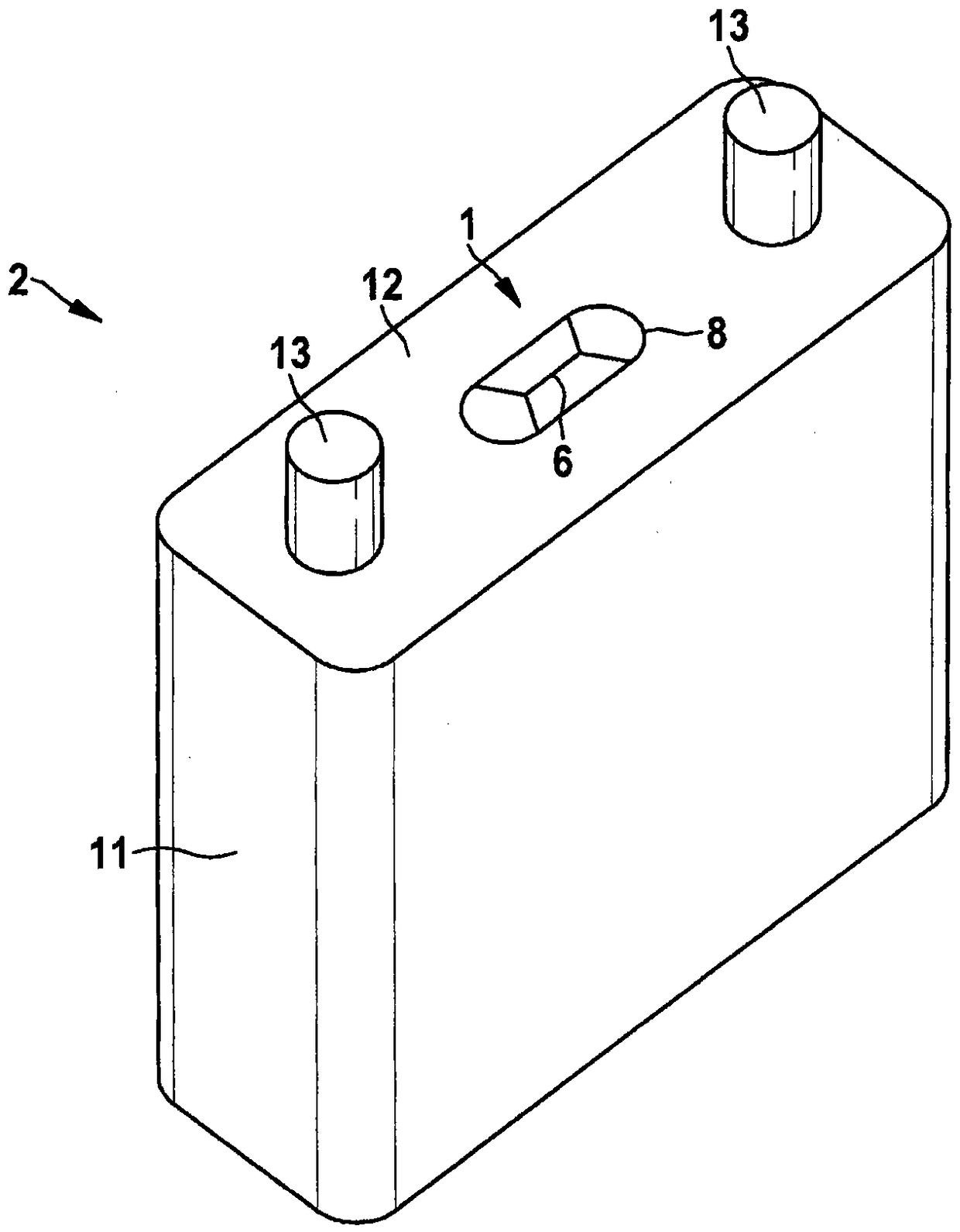 Ruptured elements and primary cells with ruptured elements