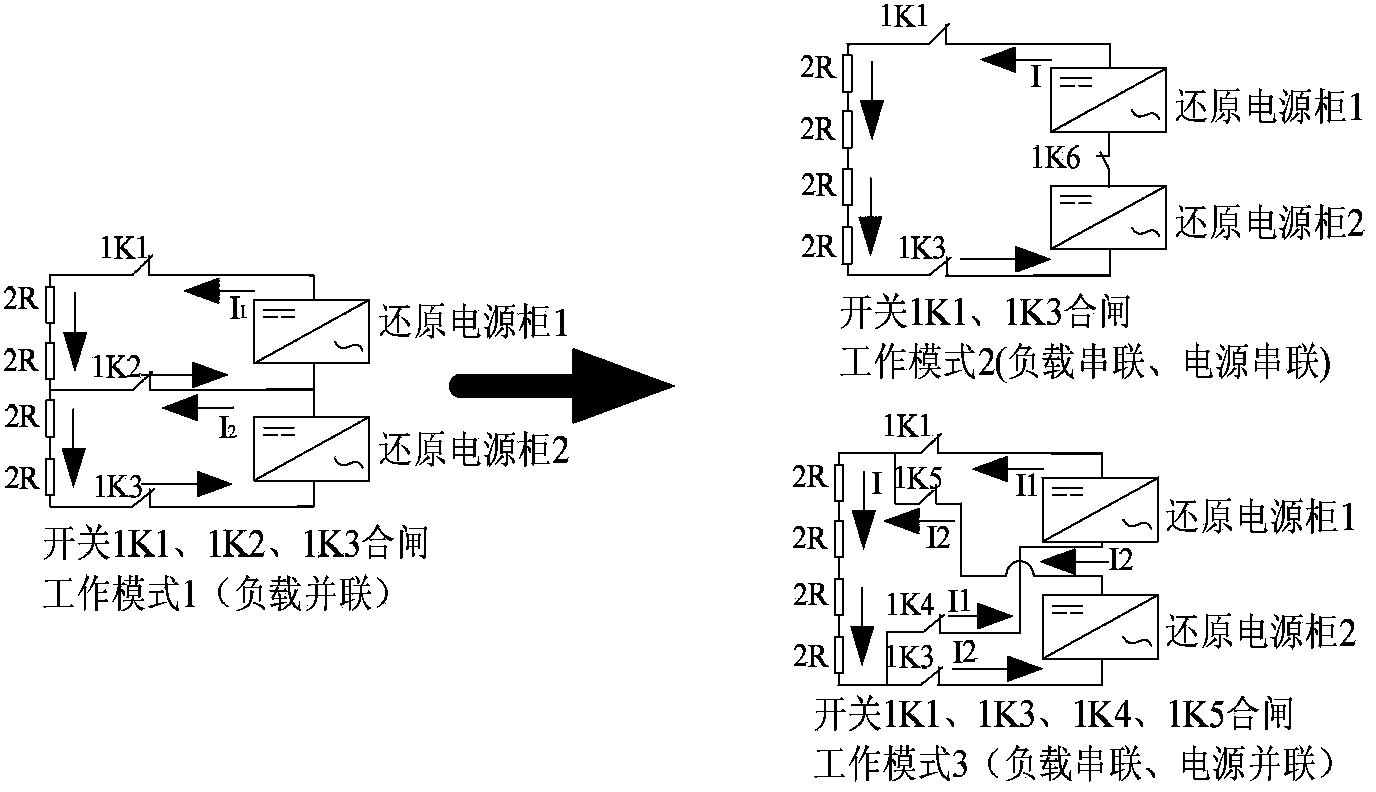 Application method of load power supply