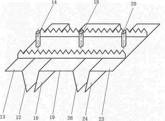 Two-segment internal-recycle one-piece rectangular anaerobic digester