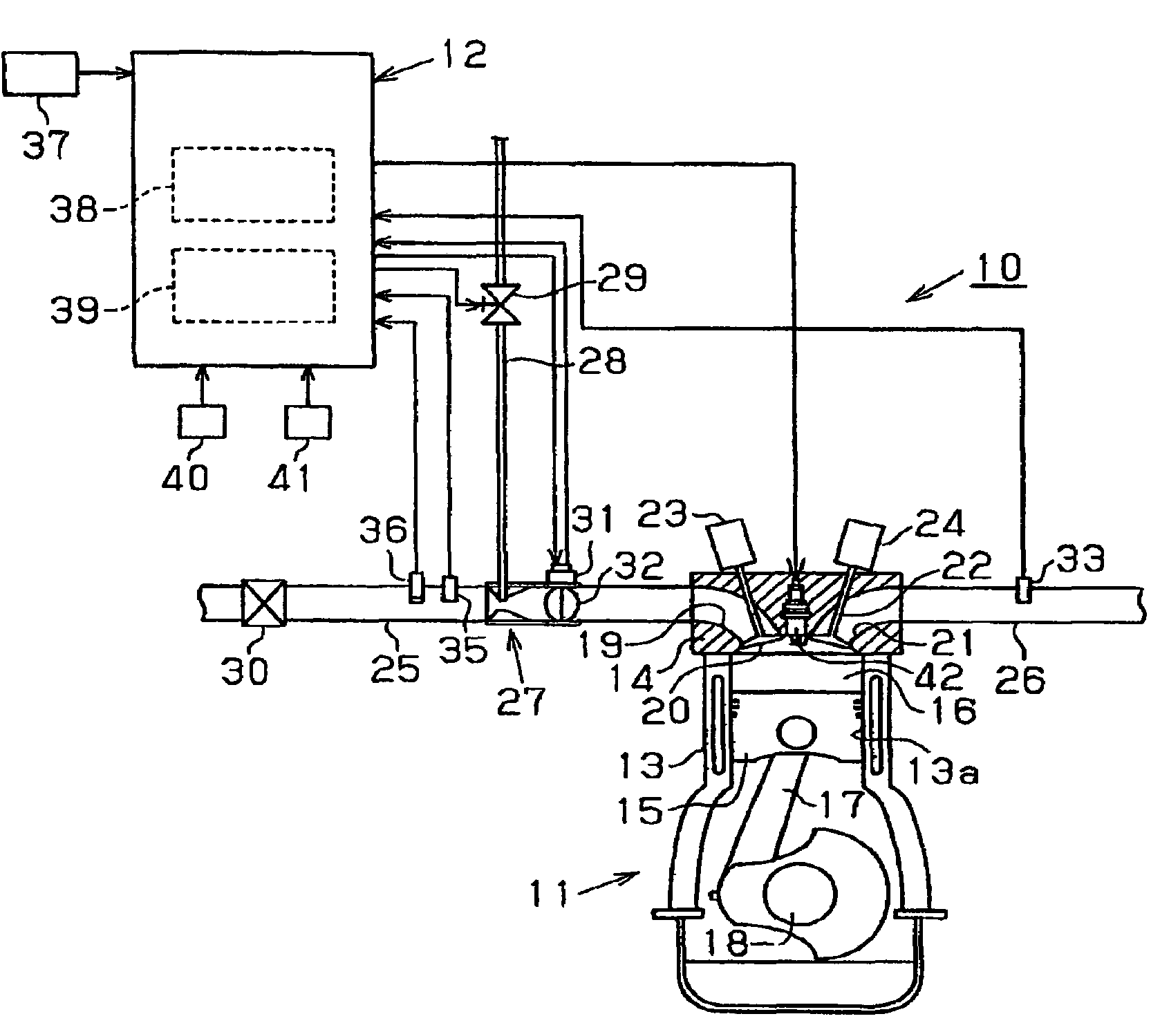 Homogeneous charge compression ignition engine and method for operating homogeneous charge compression ignition engine