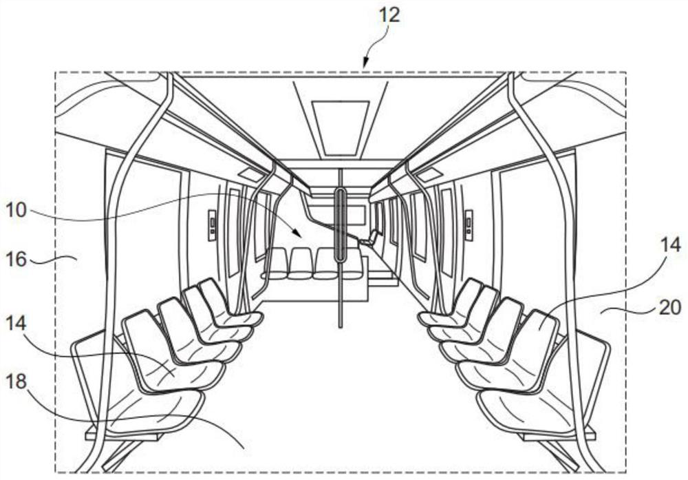 Seat attachment system for a mass transit vehicle