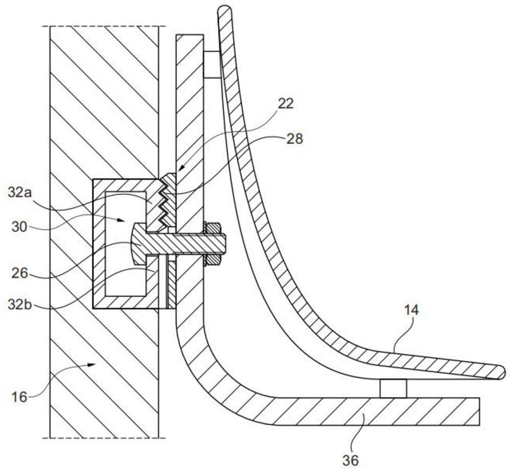 Seat attachment system for a mass transit vehicle