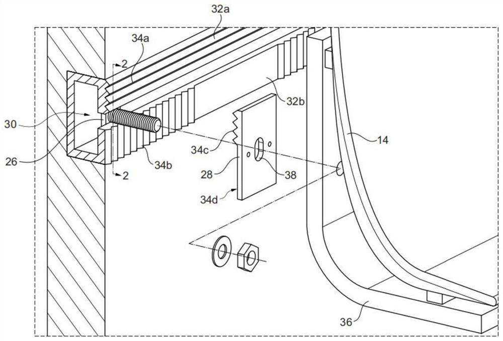 Seat attachment system for a mass transit vehicle