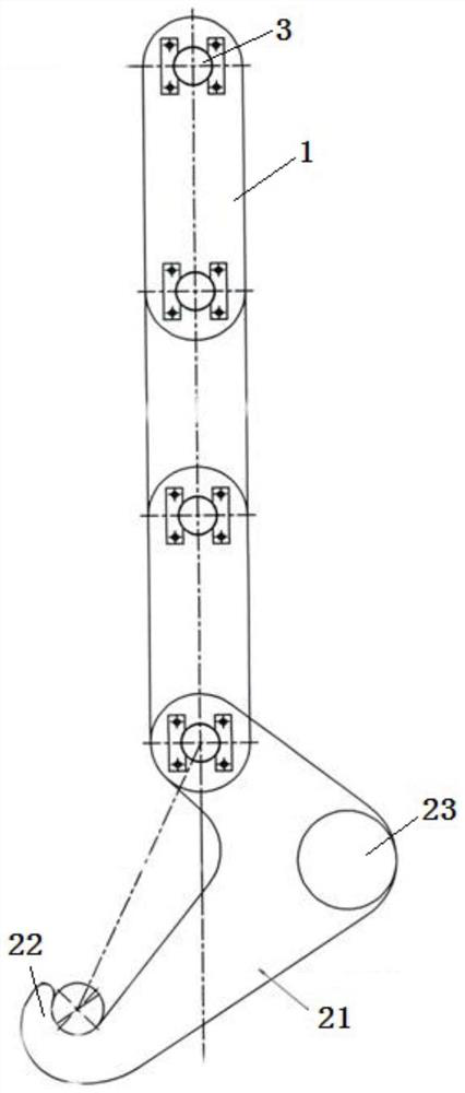 Ladle tipping device for ladle crane