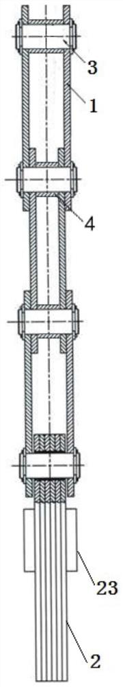 Ladle tipping device for ladle crane