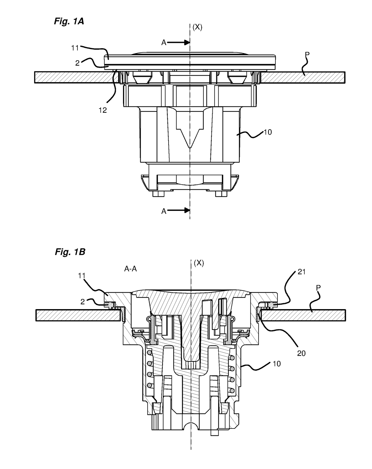 Sealing device for a human-machine dialogue element