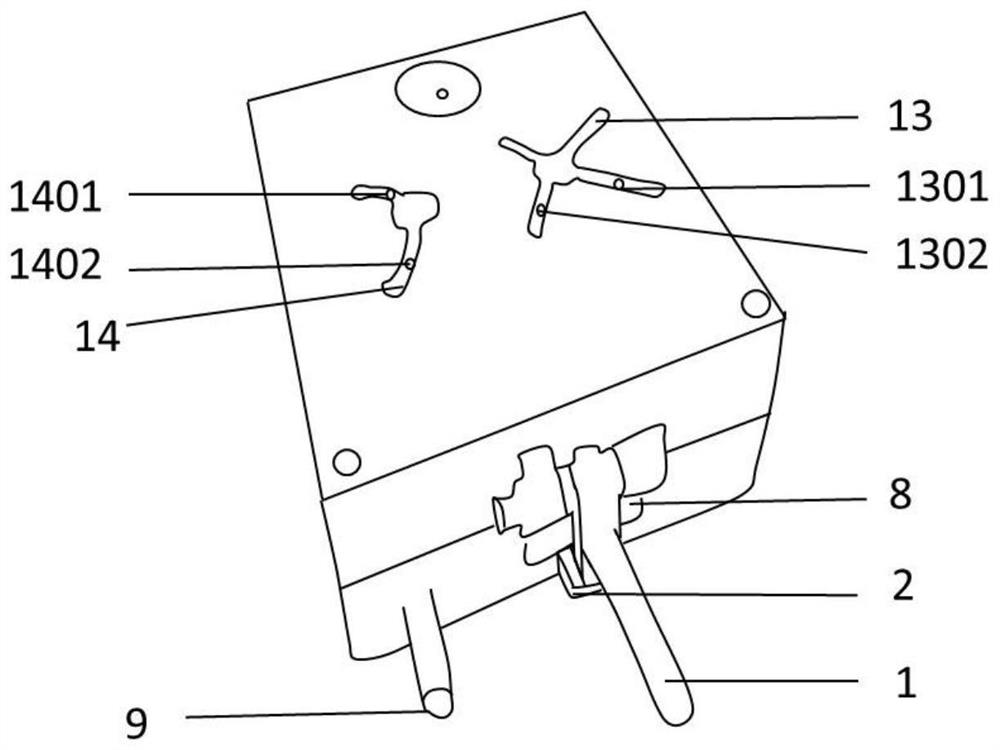 Shifting injection mold and use method thereof