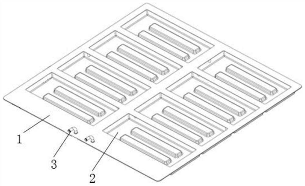 Battery liquid cooling plate assembly, battery assembly and vehicle