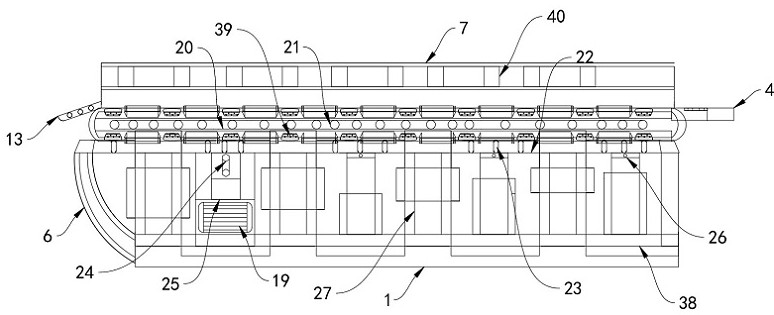 Anti-spilling belt conveyor for mine and using method of anti-spilling belt conveyor