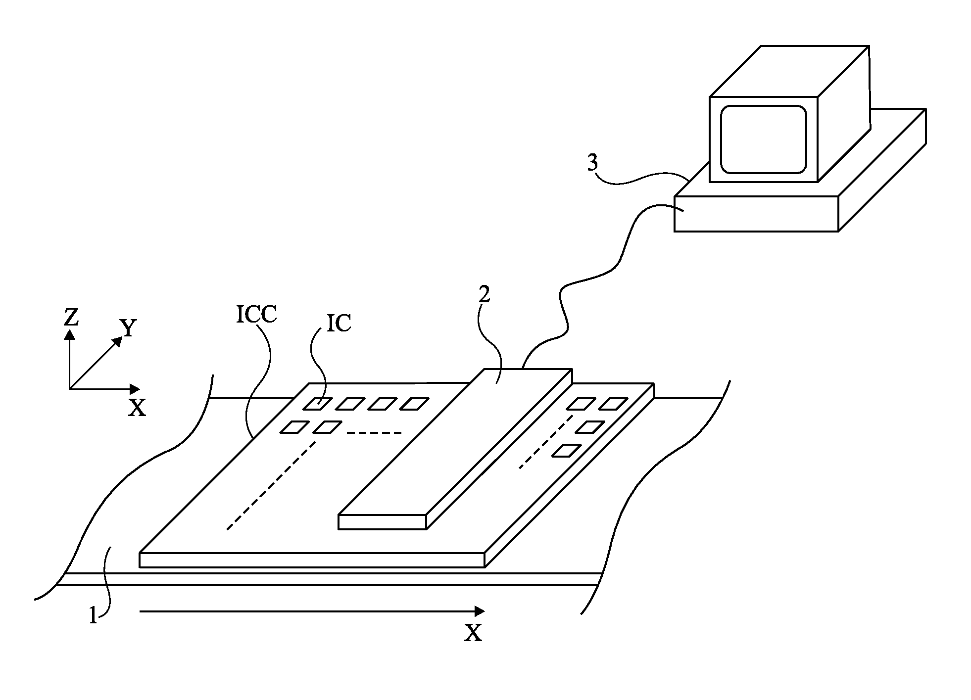 Installation of optical inspection of electronic circuits