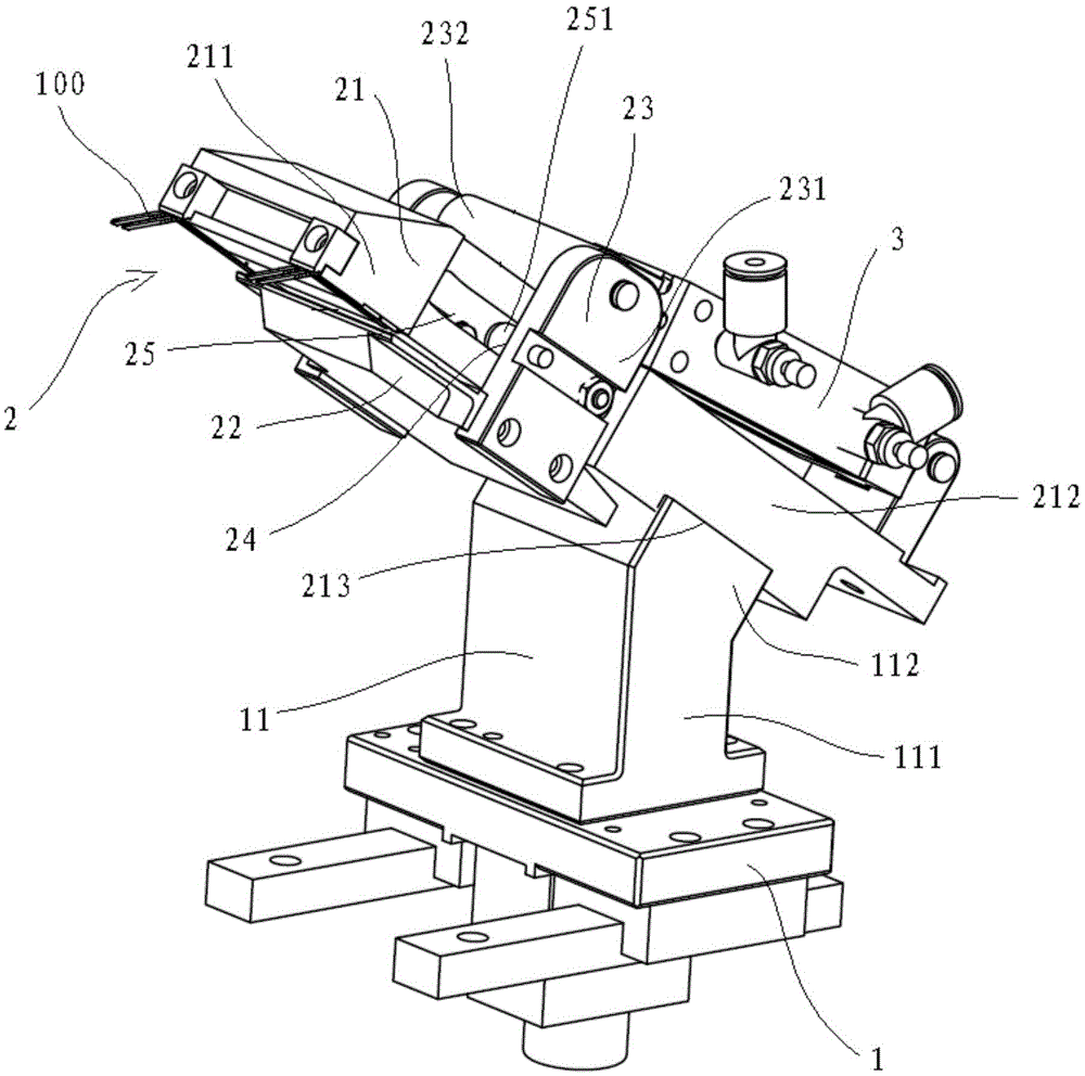 PIN bent plugging and taking device