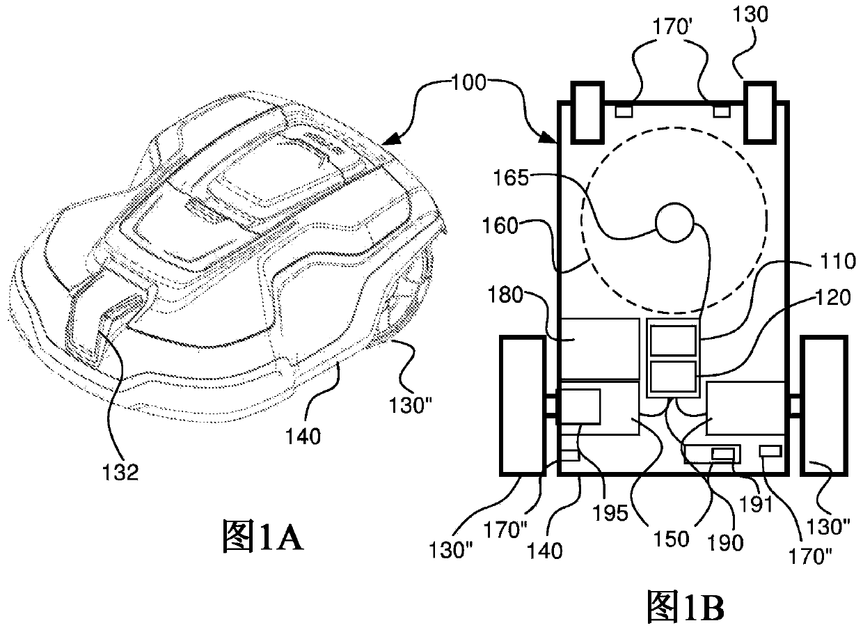 Improved reduction of wheel tracks for robotic lawnmower