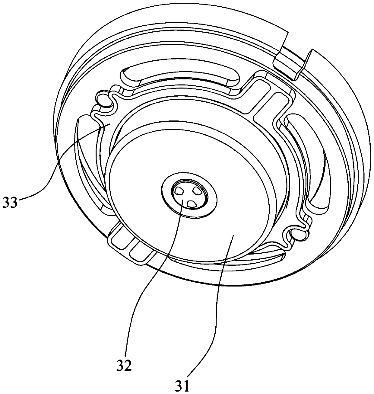 Electroacoustic device and electronic equipment adopting electroacoustic device
