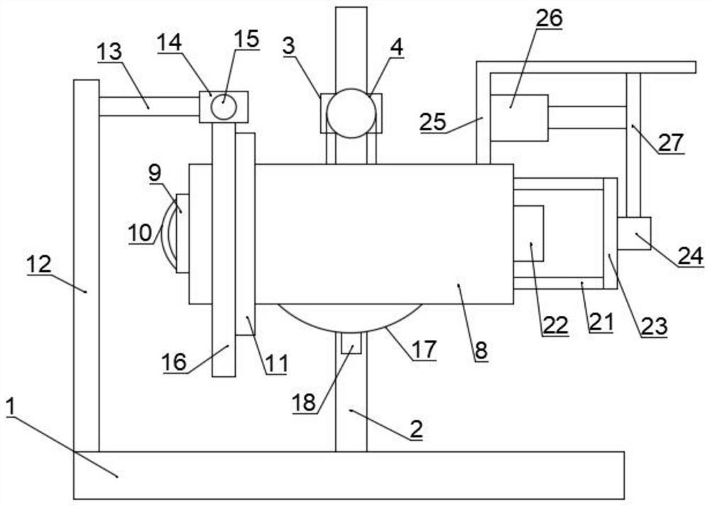 Oil pressing device for edible oil production