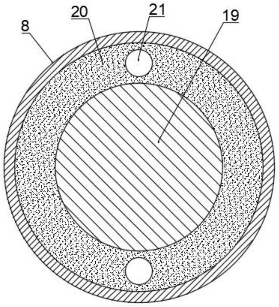 Oil pressing device for edible oil production