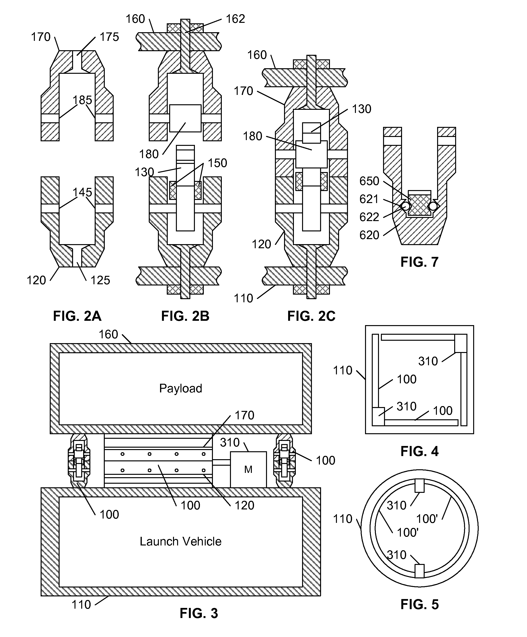 Latching separation system