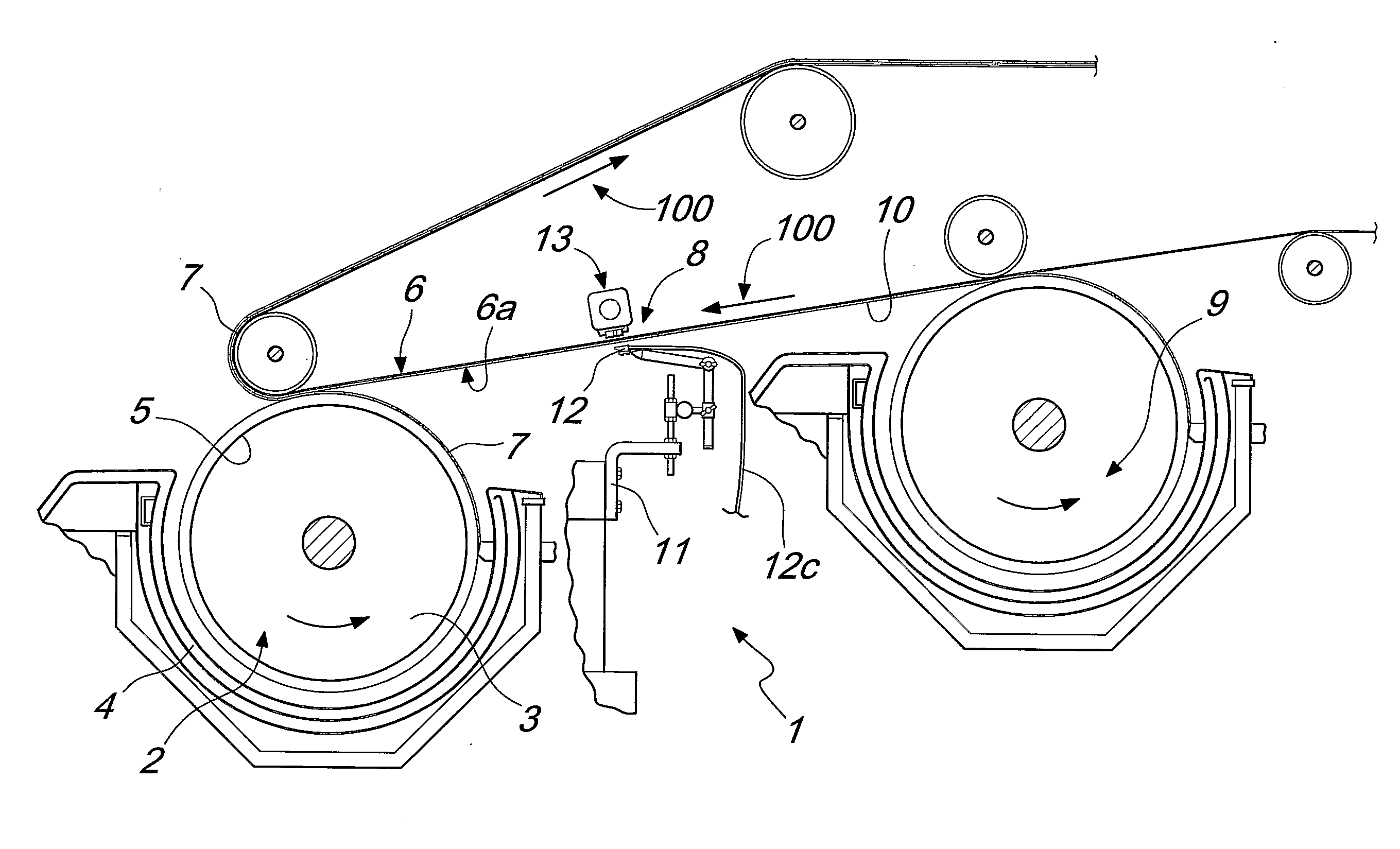 Apparatus and Method For Manufacturing Security Paper