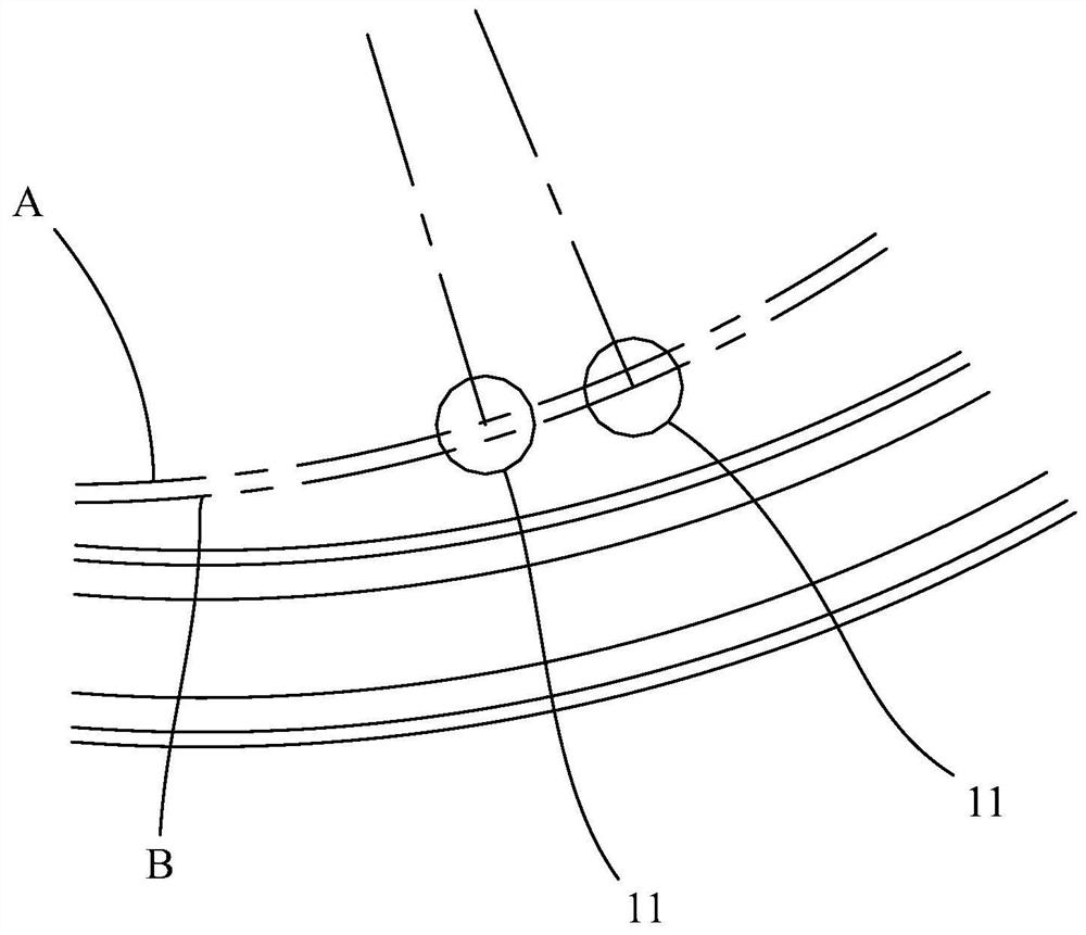 Static vortex disk and electric vortex compressor comprising static vortex disk