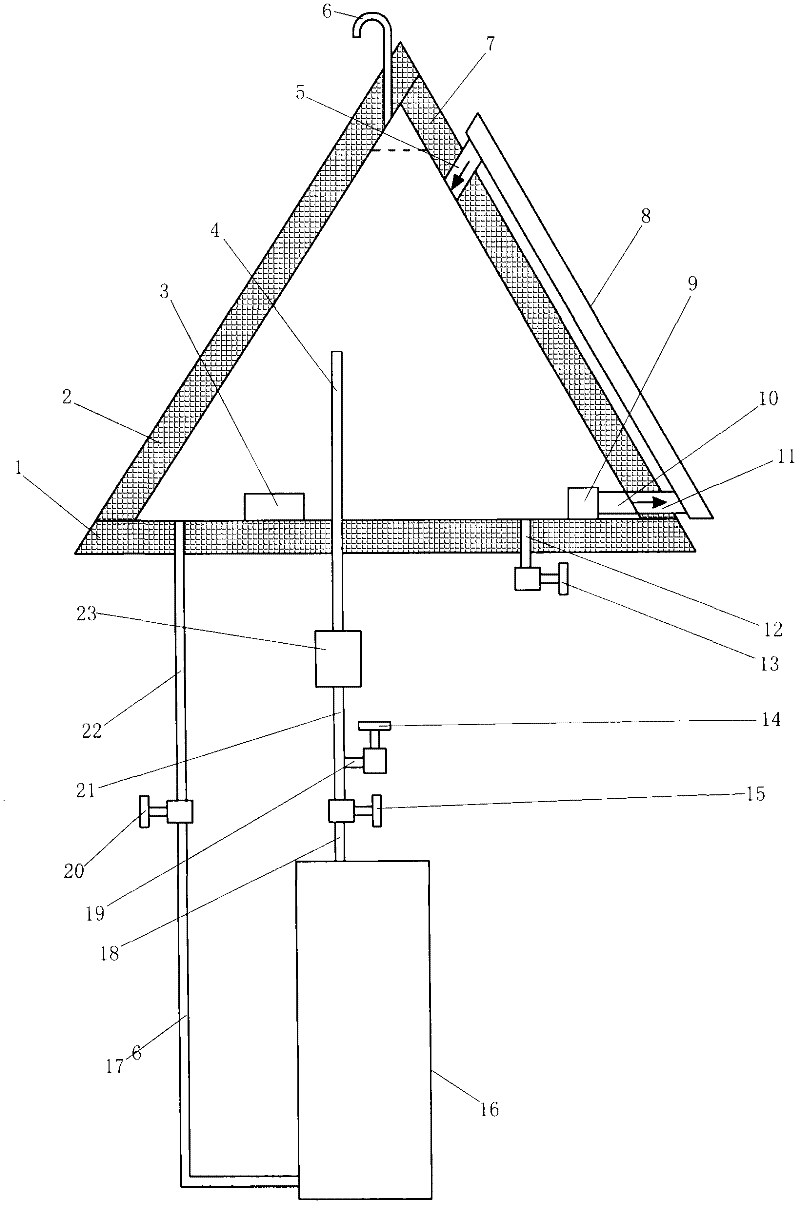 Solar energy type roof