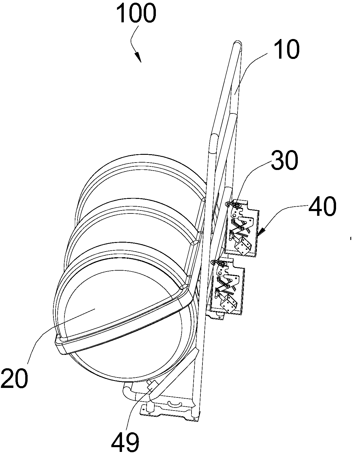 Release device and lifesaving equipment