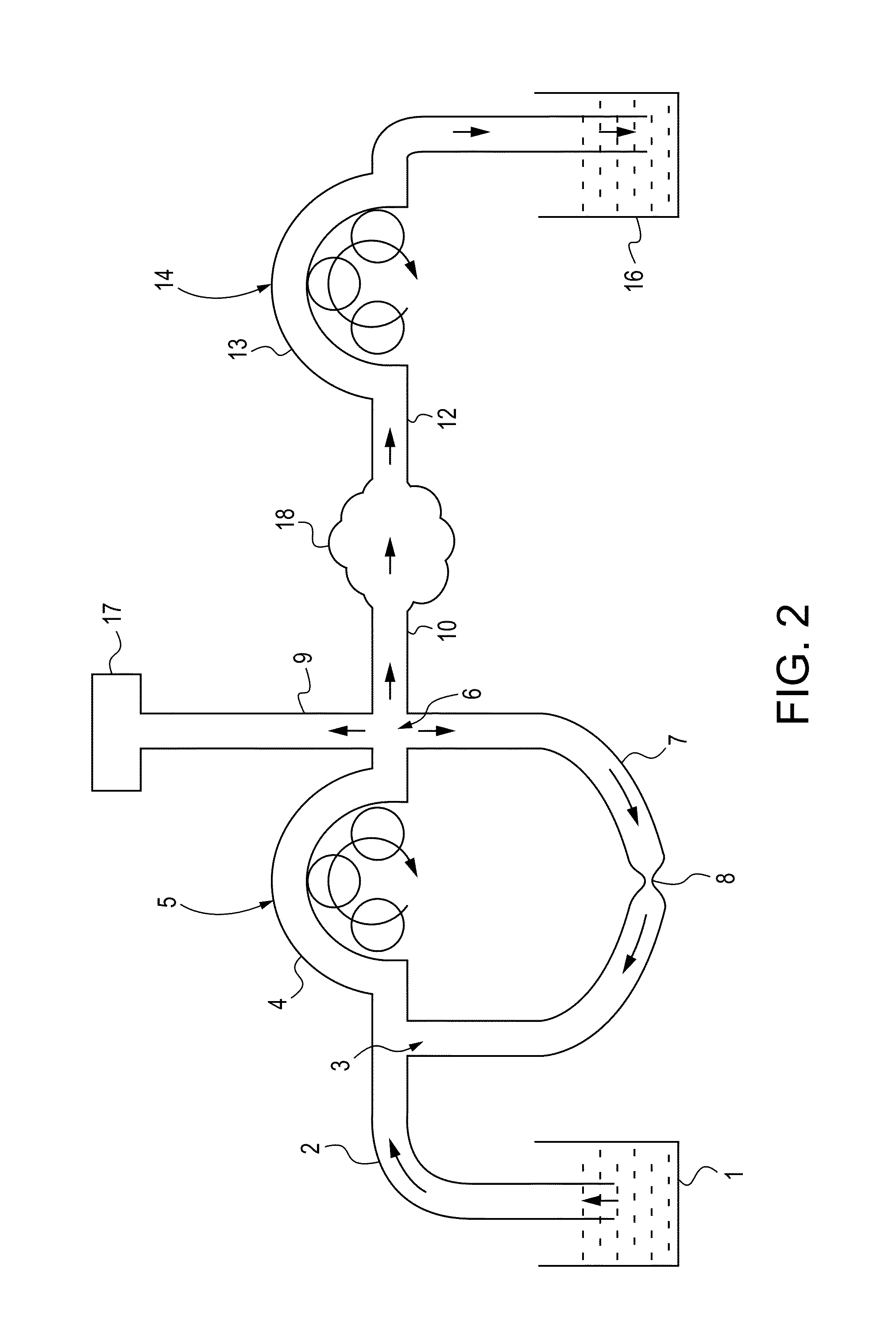 System for distending body tissue cavities by continuous flow irrigation
