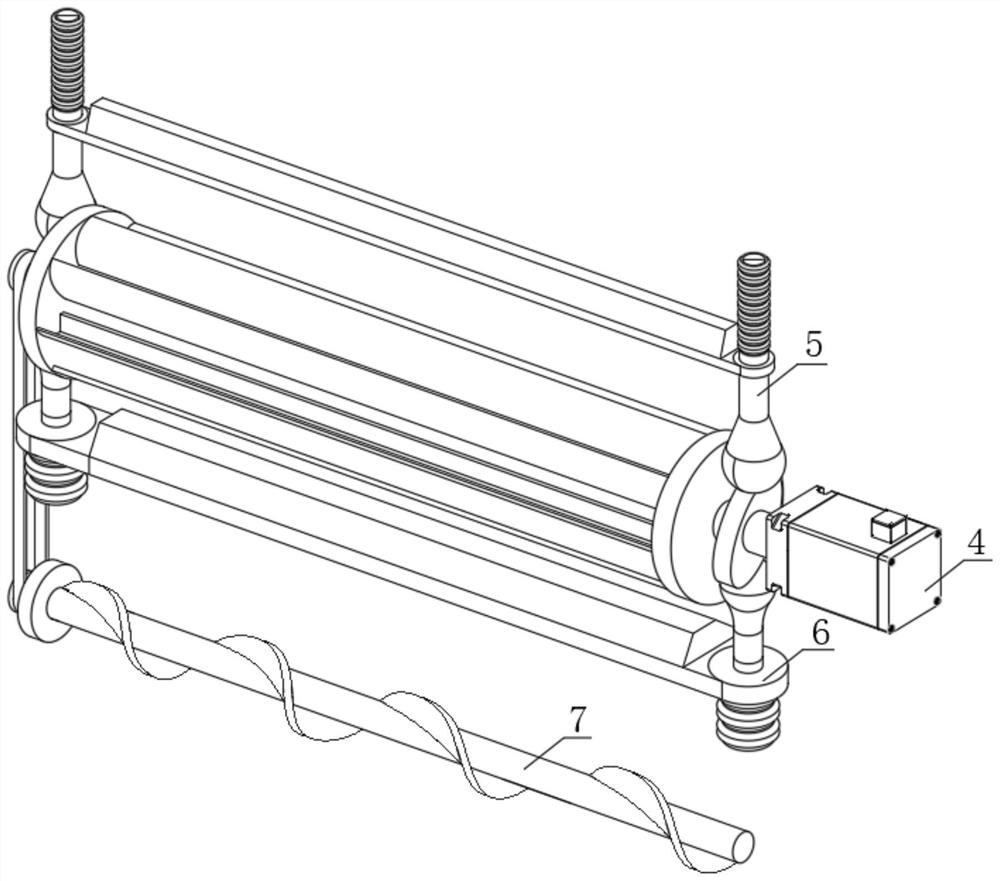 Mixing device provided with closed sterilization assembly and used for food additive production and implementation method of mixing device