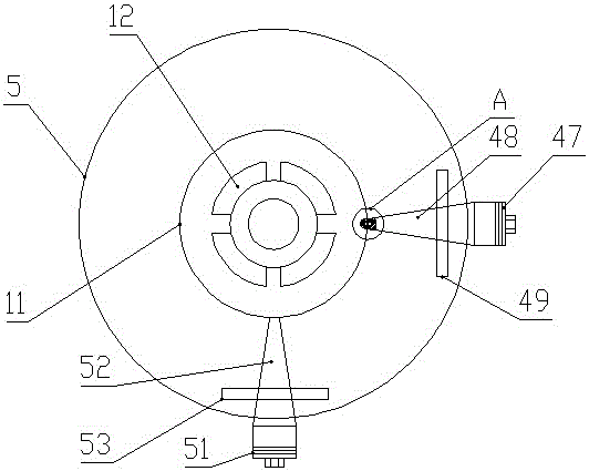 Controllable multi-dimensional ultrasonic ELID composite internal grinding test device