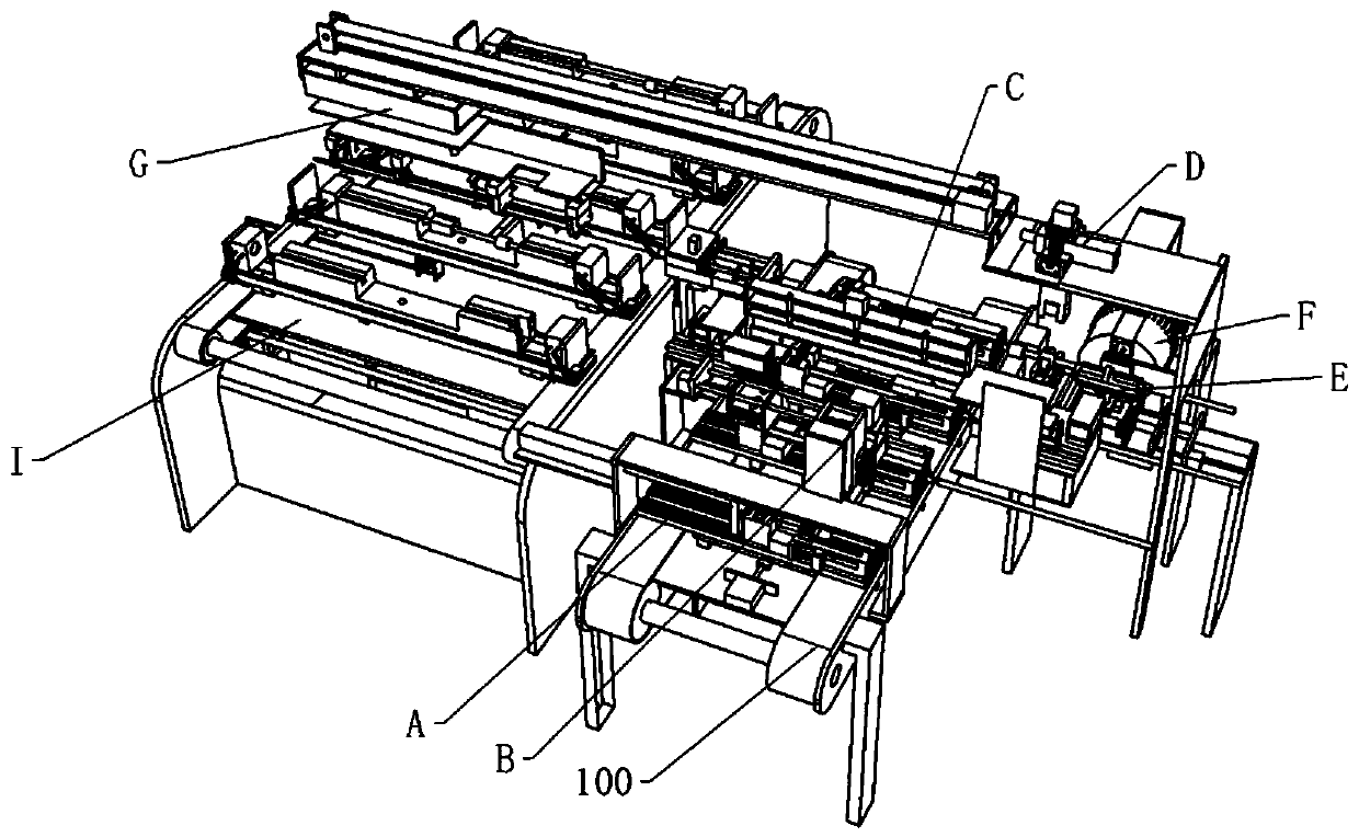 Dividing conveying mechanism and medical infusion apparatus assembling assembly line comprising same