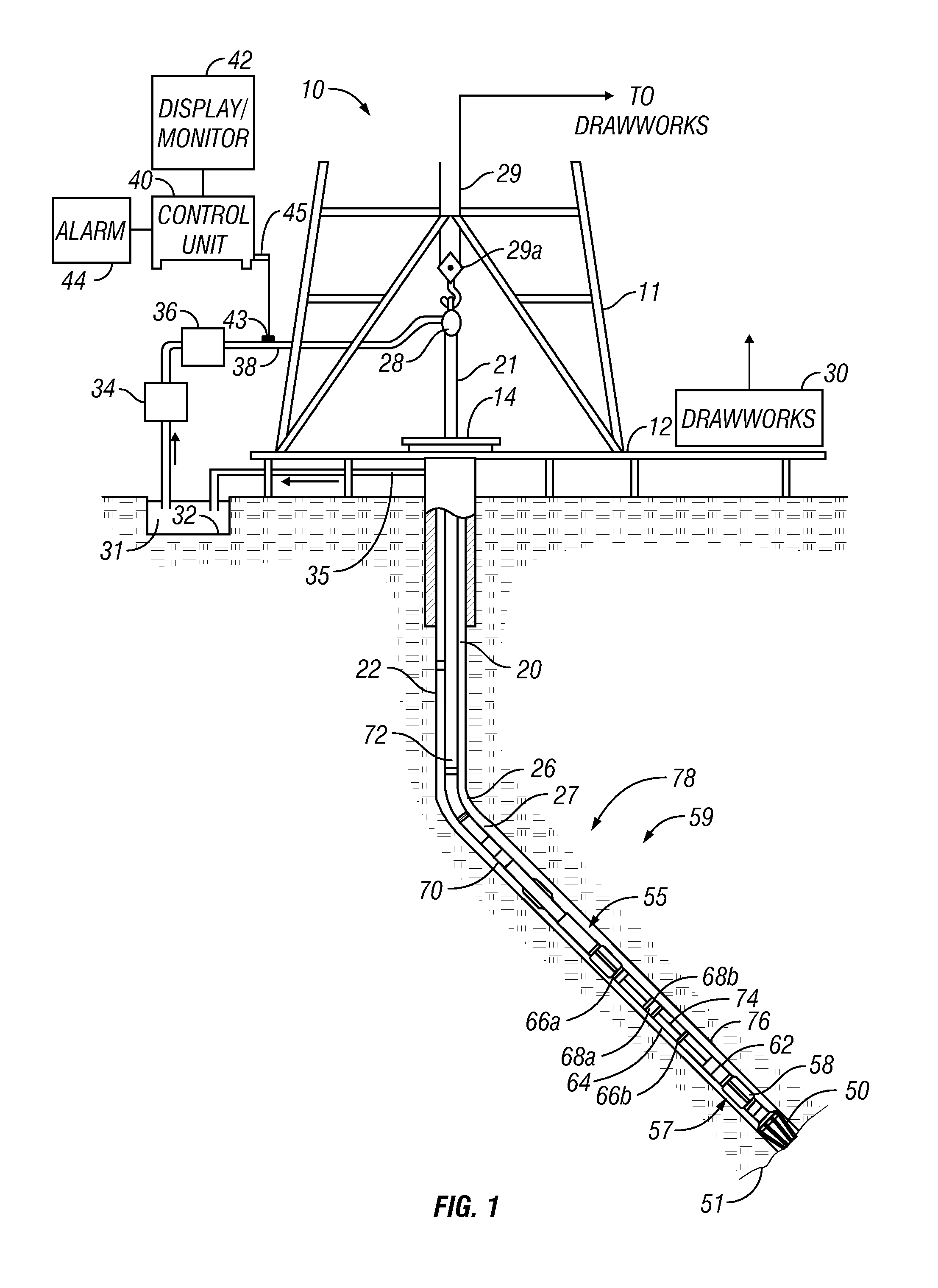 Method and Apparatus for Determining Formation Boundary Near the Bit for Conductive Mud