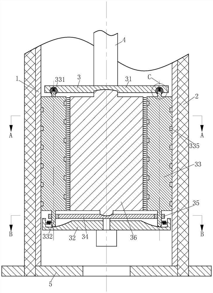 A precision metal tank shaping device