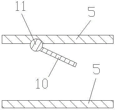 Gas inlet tumble flow control device of gasoline engine