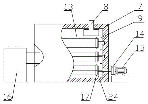 Method and equipment for circularly drying tea leaves