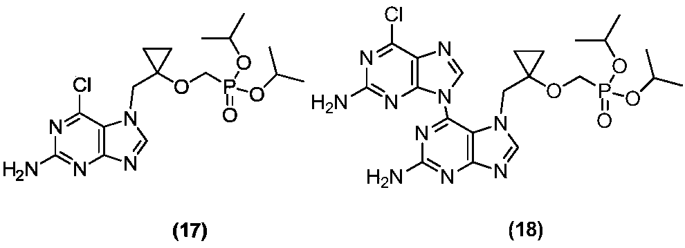 Intermediate compound of lb80380 medicine and its preparation method and use